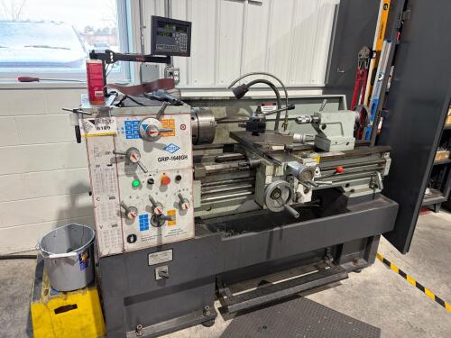 KBC Tools & Machinery GRIP-1640GH metal lathe.