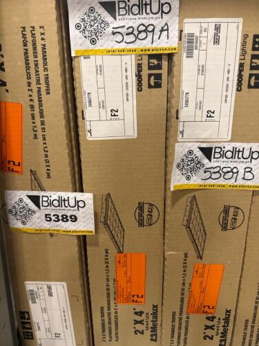 2&rsquo;x4&rsquo; parabolic troffer light fixture