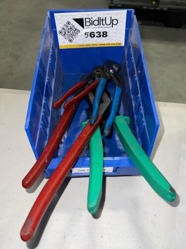 Assorted Pliers & Wire Strippers &ndash; Mixed Tool Lot