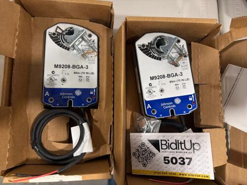 Johnson Controls electric spring-return actuators M9208-BGA-3