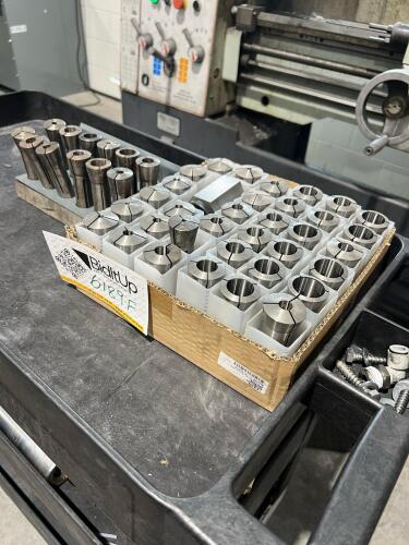 Assorted Precision Machine Collets & Collet Holders &ndash; Mixed Sizes &ndash; Bulk Lot