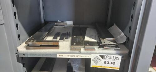 Lot of Assorted Formation/ Cell Assembly Cutting/ Trimming Dies