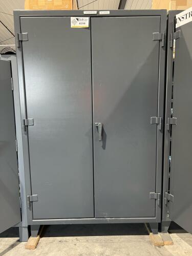 Strong Hold Heavy-Duty Industrial Storage Cabinet &ndash; Double Door (Without Contents