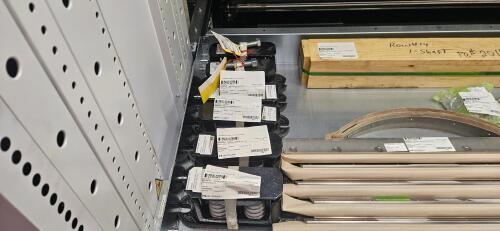 Divider of Tray 2014 - Equipment door seals, bearing caps, equipment vibration springs and s.s shaft