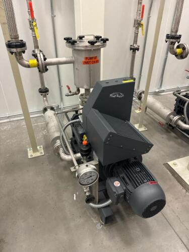Busch NC 0100 B L03 ZZRX Rotary Screw Vacuum Pump w/ Filter Chambers