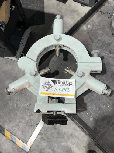Precision Lathe Steady Rest Assembly &ndash; Three-Point Roller Style