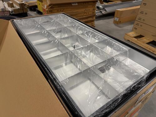 Metalux 2' x 4' Parabolic Troffer light fixture