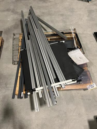Industrial Aluminum Extrusion Framing, Panels, Rails & Support Components &ndash; Bulk Lot
