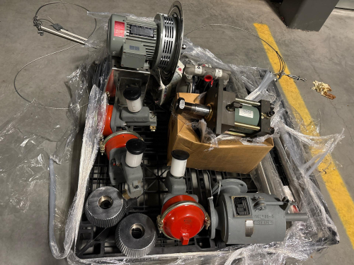 Assorted Pallet of Blowers, Motors, Actuators