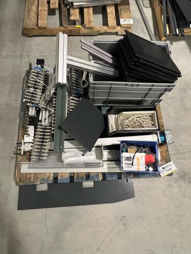 Large Industrial Automation Components Lot &ndash; Pneumatic Cylinders, Aluminum Extrusions, Panels & Hardware