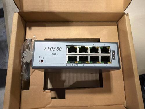 (2) AC&T System i-FOS 50 Ethernet switch