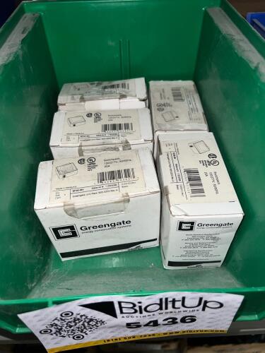 (5) Greengate SP20-MV heavy-duty switchpacks