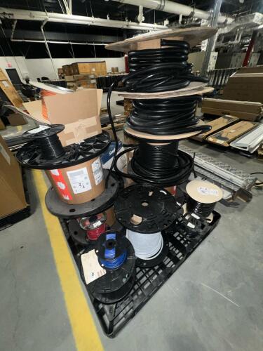 Industrial Electrical Cable & Conduit Spools &ndash; Assorted Bulk Lot