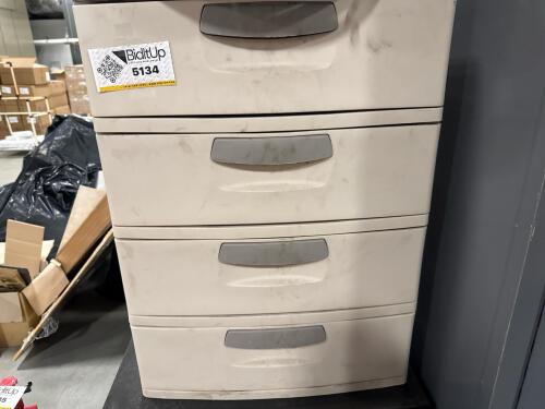4 Drawer Plastic Drawer