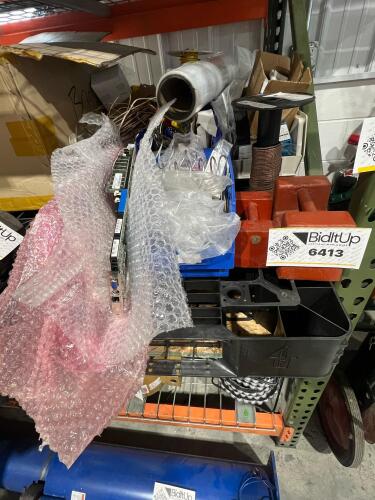 Assorted Industrial Electronics & Hardware Components Lot &ndash; Boards, Relays, Springs, Wiring