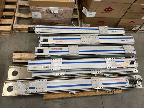 (12) SMART Mechatronics / SAMICK Industrial Linear Transfer Modules &ndash; SADP-16 Servo-Driven Units