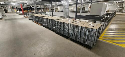 (180) Dow Kokam 16 - Tray Modular Storage Racks