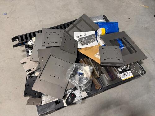 Assortment of steel & aluminum automation components