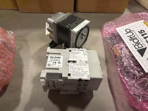 Allen-Bradley Contactor and an Allen-Bradley Vacuum Pump.