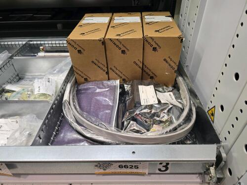 Divider of Tray 2003 - Power Supplies, Sensor Bumpers, PC Board, Power Kit, etc.