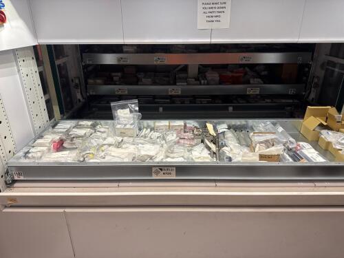 Divider Tray 2048- SMC brand slides, cylinders, stops, and shafts
