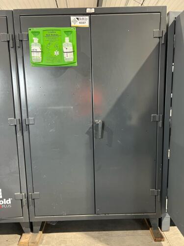Strong Hold Heavy-Duty Industrial Storage Cabinet &ndash; Double Door (Without Contents
