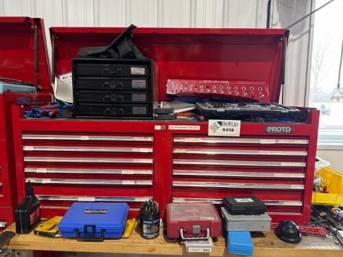 Proto Industrial tool box WITH Contents