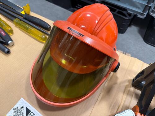 Salisbury by Honeywell arc flash face shield helmet assembly