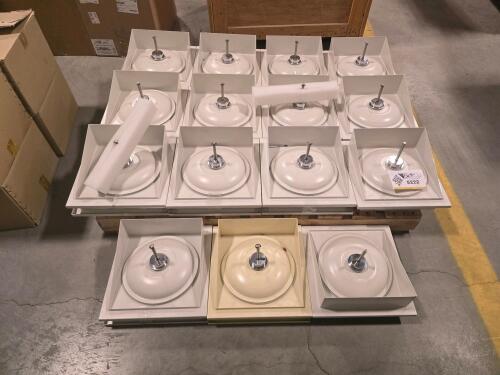 Pallet of (15) Clean Room Pressure Relief Dampers