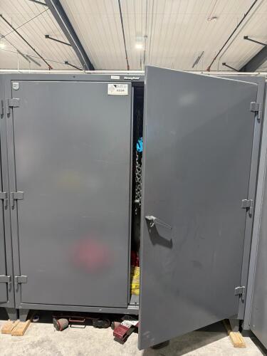 Strong Hold Heavy-Duty Industrial Storage Cabinet &ndash; Double Door (Contents Not Included)