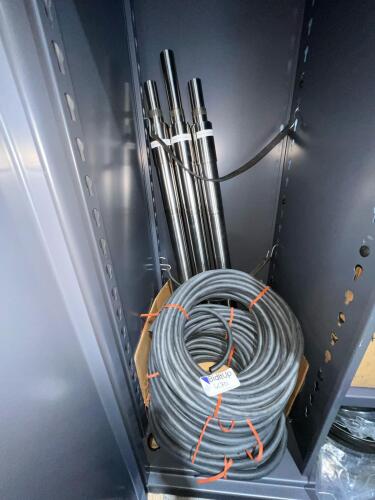 Industrial Machined Steel Shafts with Coiled Rubber Extrusion / Hose &ndash; Mixed Lot