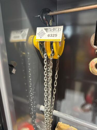 OZ lifting products manual chain fall