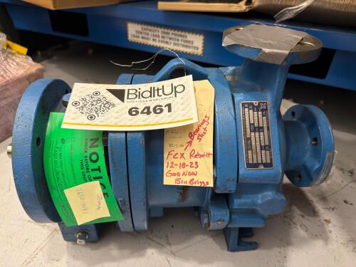Goulds Model EZ3296 centrifugal process pump & Pump housing