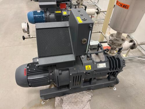 Busch NC 0100 B L03 ZZRX Rotary Screw Vacuum Pump w/ Filter Chambers