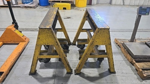 (2) Mazzella 5 Ton Capacity Sawhorses