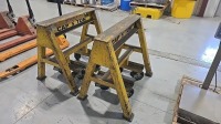 (2) Mazzella 5 Ton Capacity Sawhorses - 2