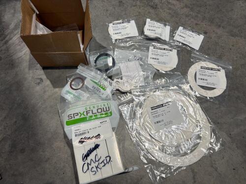 Lot of Garlock 3545 ring gaskets, AND SPXFLOW O-Rings