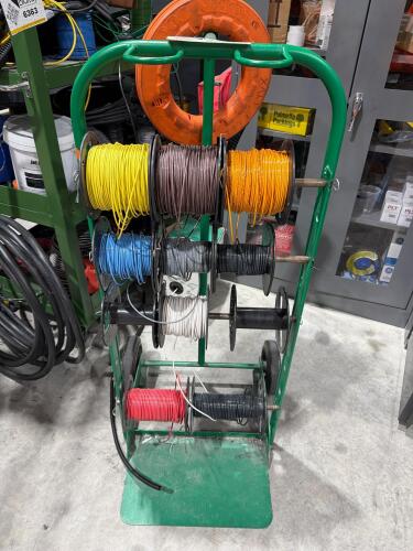 Hand Truck of Electrical Wire Spools