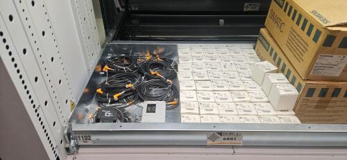 Divider Tray of 1052- RFID Processor CC Link Unit, RFID Read/Write Head, Surface Mounts, Etc.