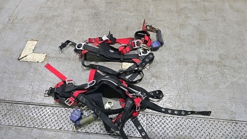 (2) Protecta Full Body Safety Harnesses