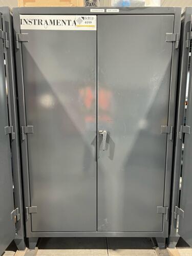 Strong Hold Heavy-Duty Industrial Storage Cabinet &ndash; Double Door (Without Contents