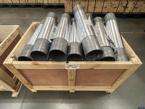 Industrial Precision Cylindrical Metal Drums / Sleeves &ndash; Battery Manufacturing Process Tooling (Bulk Lot)