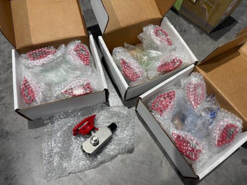 (3) Boxes of 4 D/A Manufacturing Inc. <br/>Manifold Valves (Appears unused)