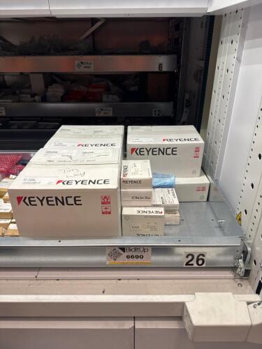 Divider tray 2026- Keyence electronics