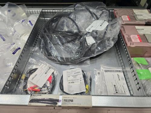 Divider of Tray 2004 - Hioki Tip Pins, Clip Type Leads, Oven Door O-Rings