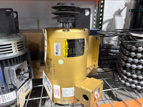 Baldor-Reliance Super-E Motor, model number EM3218T-G.