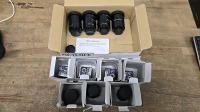 Assorted Keyence Camera Sensors and Lenses - CV-035M; CA-LH8; CA-LH4
