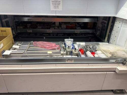 Divider tray 2043- air cylinders and slides