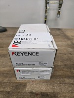 (2) Keyence VT3-E3 HMI Control Touch Panel Display Accessory/Ethernet Units for VT3 - 3