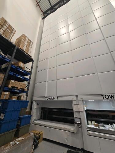 2012 System Logistics 36' MRO Automatic Warehouse Vertical Lift Module System